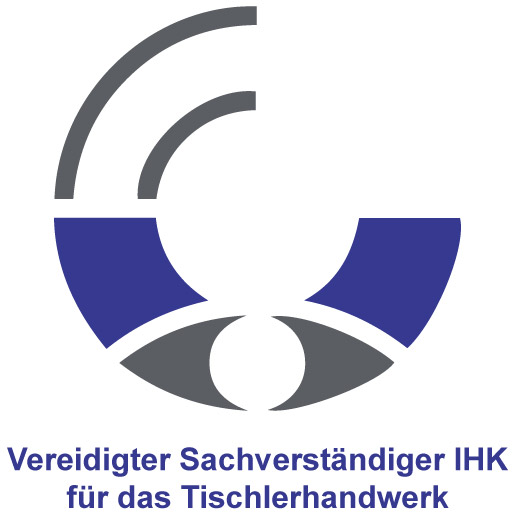 Logo Vereidigter Sachverständiger IHK für das Tischlerhandwerk